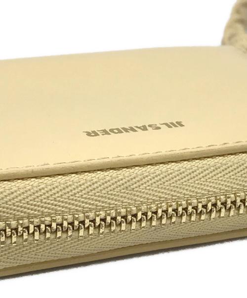 JIL SANDER（ジルサンダー）JIL SANDER (ジルサンダー) ZIP AROUND WALLET SM イエロー サイズ:下記参照の古着・服飾アイテム