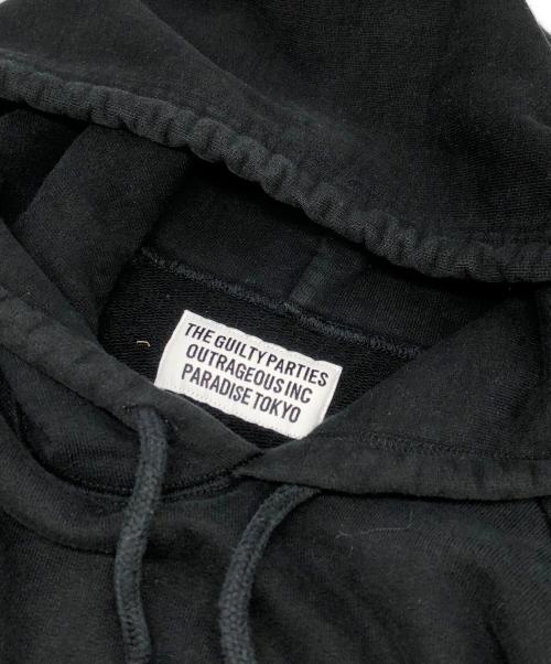 WACKO MARIA（ワコマリア）WACKO MARIA (ワコマリア) 刺繍パーカー ブラック サイズ:Lの古着・服飾アイテム