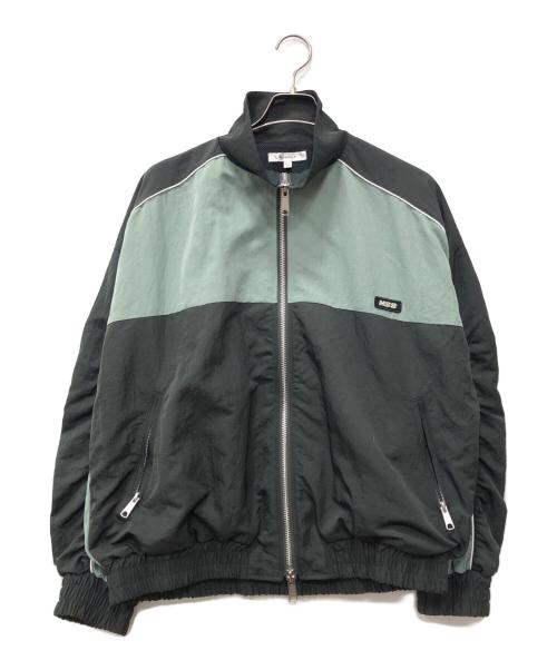 moussy（マウジー）moussy (マウジー) OVERSIZED RACING ブルゾン グリーン サイズ:Fの古着・服飾アイテム