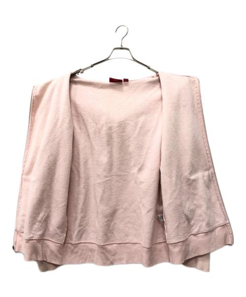 SUPREME（シュプリーム）Supreme (シュプリーム) Small Box Zip Up Hooded Sweatshirt ピンク サイズ:Lの古着・服飾アイテム