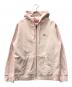 Supreme（シュプリーム）の古着「Small Box Zip Up Hooded Sweatshirt」｜ピンク
