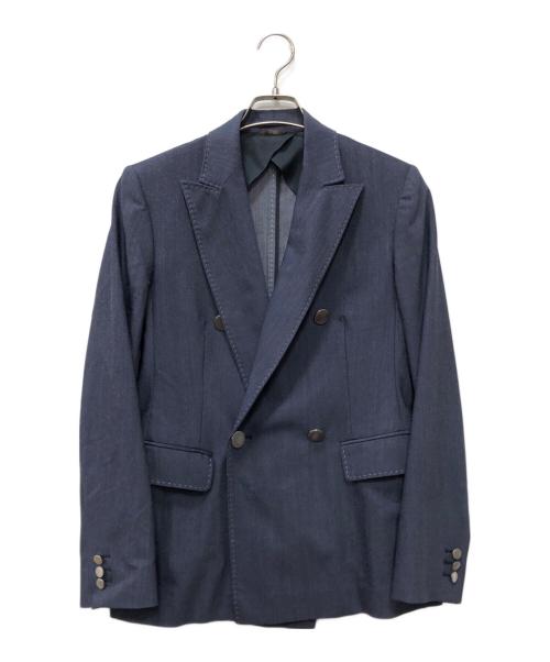 Max Mara Studio（マックスマーラ ストゥディオ）Max Mara Studio (マックスマーラ ストゥディオ) ダブルジャケット ネイビー サイズ:42の古着・服飾アイテム