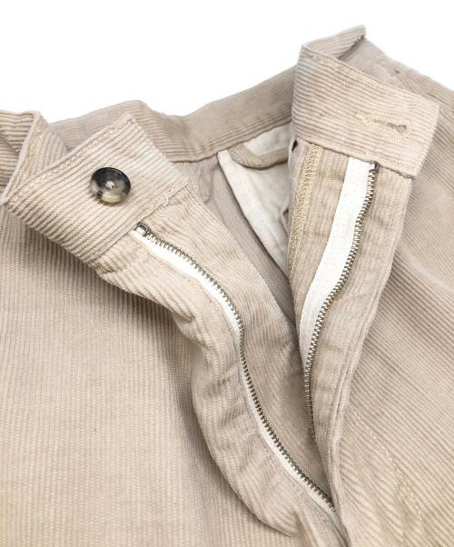 WESTOVERALLS（ウエストオーバーオールズ）WESTOVERALLS (ウエストオーバーオールズ) Are You Different (アーユーディファレント) 別注 コーデュロイパンツ ベージュ サイズ:W26の古着・服飾アイテム