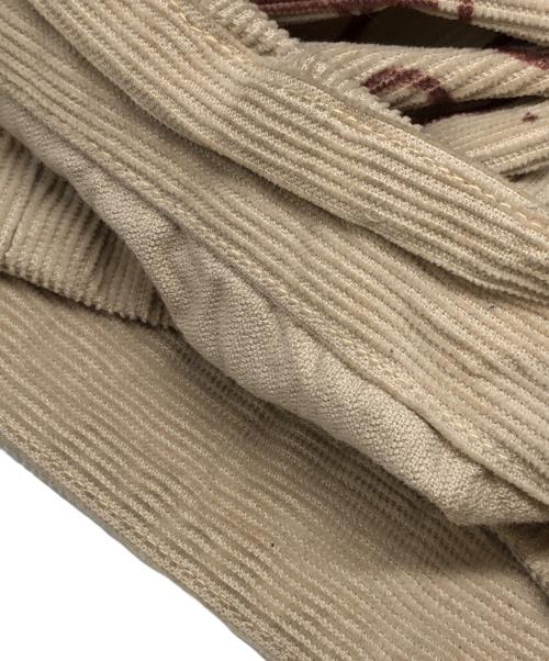 WESTOVERALLS（ウエストオーバーオールズ）WESTOVERALLS (ウエストオーバーオールズ) Are You Different (アーユーディファレント) 別注 コーデュロイパンツ ベージュ サイズ:W26の古着・服飾アイテム