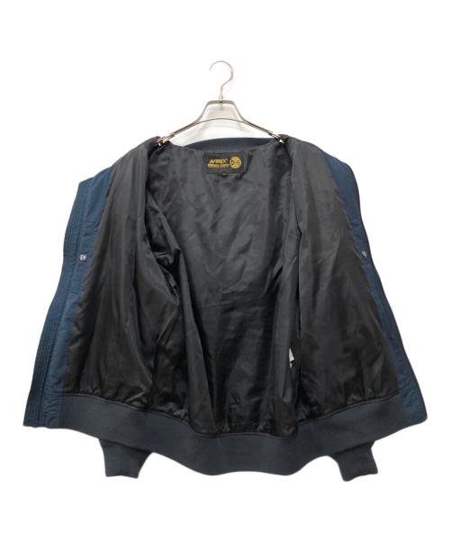 AVIREX（アヴィレックス）AVIREX (アヴィレックス) REMODEL BOMBER JACKET ネイビー サイズ:XLの古着・服飾アイテム