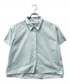 MARGARET HOWELLマーガレットハウエル）の古着「半袖シャツ」｜ブルー