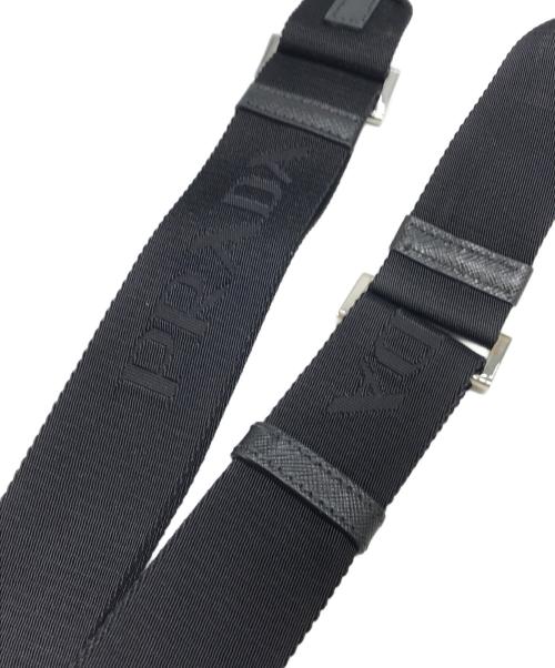 PRADA（プラダ）PRADA (プラダ) リナイロン サフィアーノショルダーバッグ ブラック サイズ:下記参照の古着・服飾アイテム