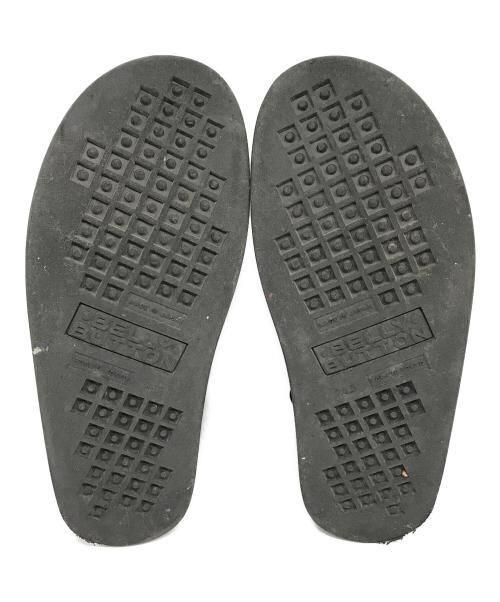 BELLY BUTTON（ベリーボタン）BELLY BUTTON (ベリーボタン) デザインミドルブーツ ブラック サイズ:24.5の古着・服飾アイテム