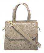 Carving Tribesカービングトライブス）の古着「2WAYカービングショルダーバッグ」｜ベージュ