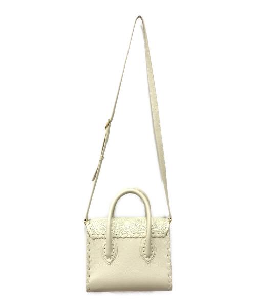 Carving Tribes（カービングトライブス）Carving Tribes (カービングトライブス) 2WAYカービングショルダーバッグ オフホワイト サイズ:下記参照の古着・服飾アイテム