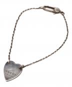 GUCCIグッチ）の古着「ハートペンダントブレスレット」