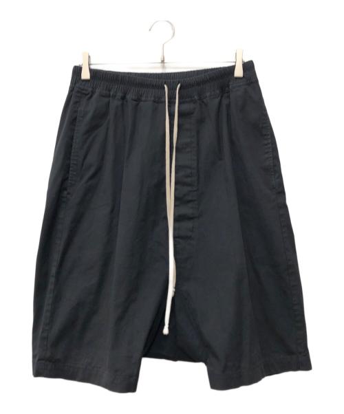 RICK OWENS（リックオウエンス）RICK OWENS (リックオウエンス) イージーサルエルハーフパンツ ブラック サイズ:48の古着・服飾アイテム