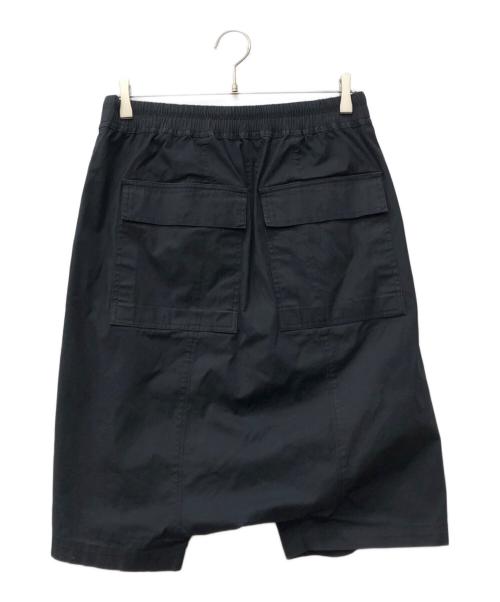 RICK OWENS（リックオウエンス）RICK OWENS (リックオウエンス) イージーサルエルハーフパンツ ブラック サイズ:48の古着・服飾アイテム