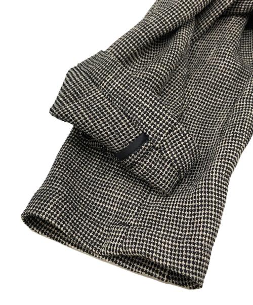 BALLSEY（ボールジィ）BALLSEY (ボールジィ) カラミ ノーカラージャケット ベージュ サイズ:36の古着・服飾アイテム