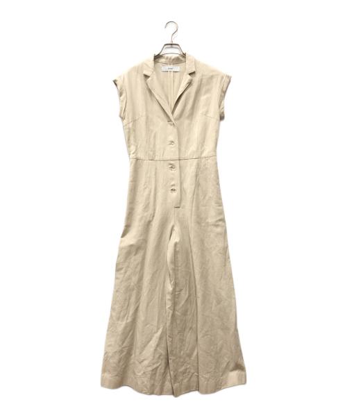 saqui（サキ）saqui (サキ) コンビネゾンオールインワン ベージュ サイズ:36の古着・服飾アイテム