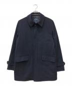 BROOKS BROTHERS×LORO PIANAブルックスブラザーズ×ロロピアーナ）の古着「ウールステンカラーコート」｜ネイビー