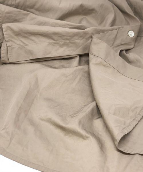 AURALEE（オーラリー）AURALEE (オーラリー) WASHED FINX TWILL BIG SHIRTS ベージュ サイズ:3の古着・服飾アイテム