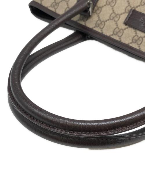 GUCCI（グッチ）GUCCI (グッチ) GGスプリームトートバッグ ベージュ サイズ:下記参照の古着・服飾アイテム