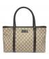 GUCCI（グッチ）の古着「GGスプリームトートバッグ」｜ベージュ