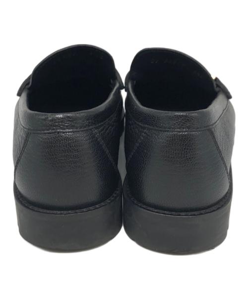 Salvatore Ferragamo（サルヴァトーレ フェラガモ）Salvatore Ferragamo (サルヴァトーレ フェラガモ) ガンチーニローファー ブラック サイズ:4 1/2の古着・服飾アイテム