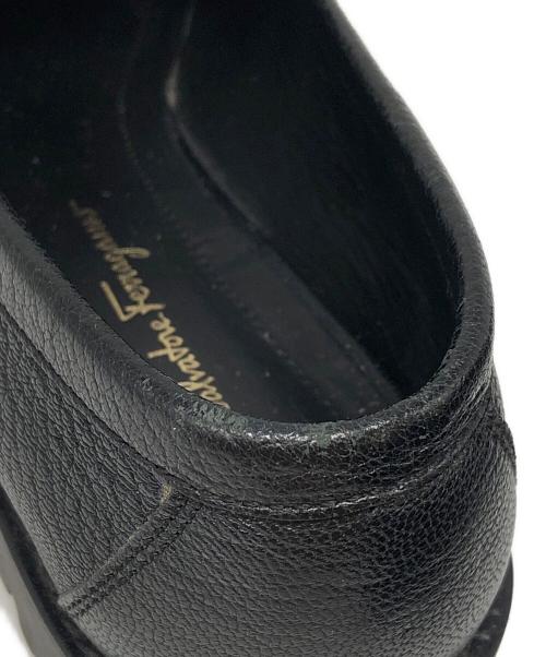 Salvatore Ferragamo（サルヴァトーレ フェラガモ）Salvatore Ferragamo (サルヴァトーレ フェラガモ) ガンチーニローファー ブラック サイズ:4 1/2の古着・服飾アイテム