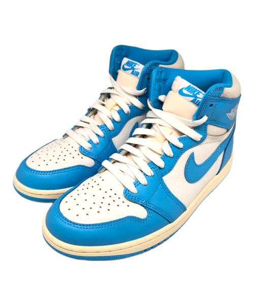 NIKE（ナイキ）NIKE (ナイキ) Jordan 1 Retro High OG UNC Reimagined ブルー×ホワイト サイズ:26.5cmの古着・服飾アイテム