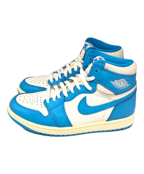 NIKE（ナイキ）NIKE (ナイキ) Jordan 1 Retro High OG UNC Reimagined ブルー×ホワイト サイズ:26.5cmの古着・服飾アイテム