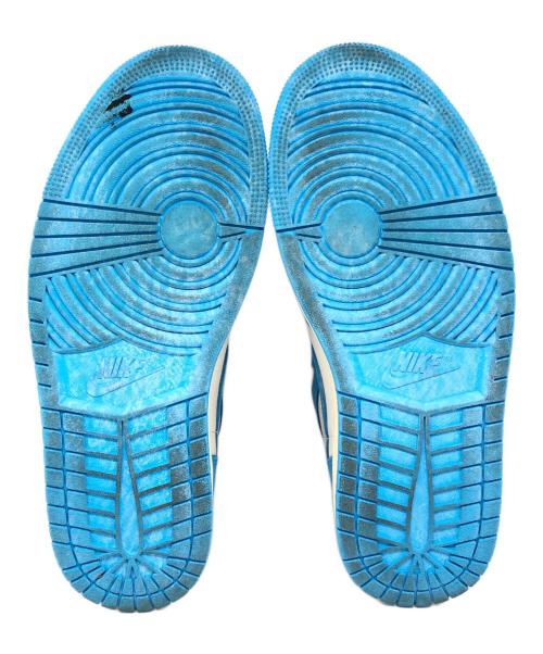 NIKE（ナイキ）NIKE (ナイキ) Jordan 1 Retro High OG UNC Reimagined ブルー×ホワイト サイズ:26.5cmの古着・服飾アイテム