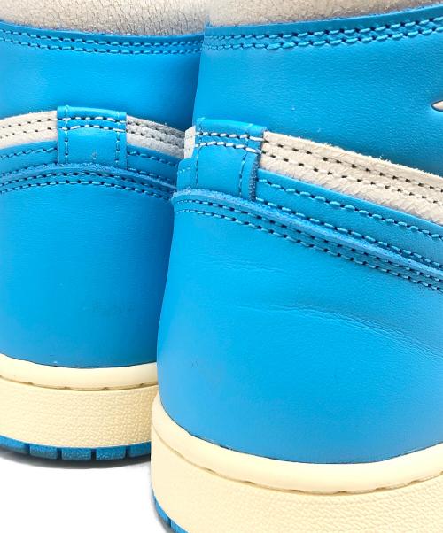 NIKE（ナイキ）NIKE (ナイキ) Jordan 1 Retro High OG UNC Reimagined ブルー×ホワイト サイズ:26.5cmの古着・服飾アイテム
