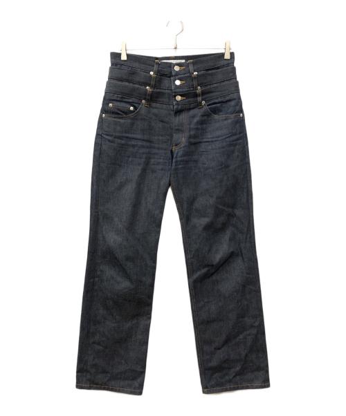 JOHN LAWRENCE SULLIVAN（ジョン ローレンス サリバン）JOHN LAWRENCE SULLIVAN (ジョン ローレンス サリバン) RIGID DENIM TRIPLE STACKED PANTS インディゴ サイズ:46の古着・服飾アイテム