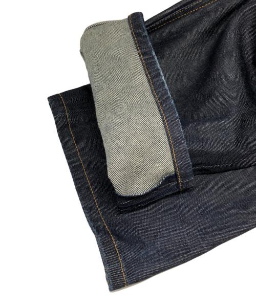 JOHN LAWRENCE SULLIVAN（ジョン ローレンス サリバン）JOHN LAWRENCE SULLIVAN (ジョン ローレンス サリバン) RIGID DENIM TRIPLE STACKED PANTS インディゴ サイズ:46の古着・服飾アイテム