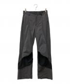 NUMQUAMヌンクアム）の古着「gear tech flare trousers」｜グレー