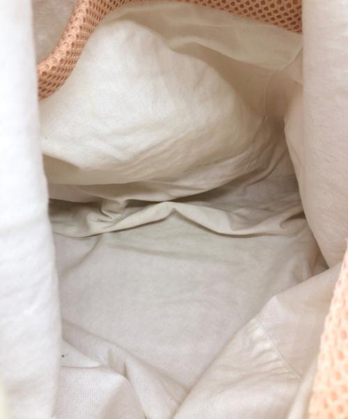 MM6 Maison Margiela（エムエムシックスメゾンマルジェラ）MM6 Maison Margiela (エムエムシックスメゾンマルジェラ) メッシュトートバッグ ベージュ サイズ:下記参照の古着・服飾アイテム