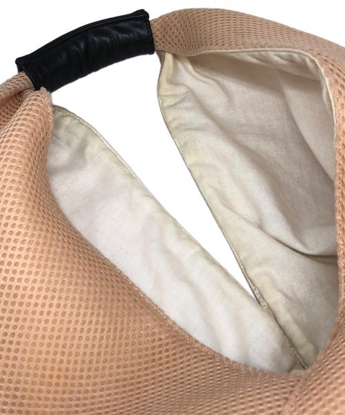 MM6 Maison Margiela（エムエムシックスメゾンマルジェラ）MM6 Maison Margiela (エムエムシックスメゾンマルジェラ) メッシュトートバッグ ベージュ サイズ:下記参照の古着・服飾アイテム