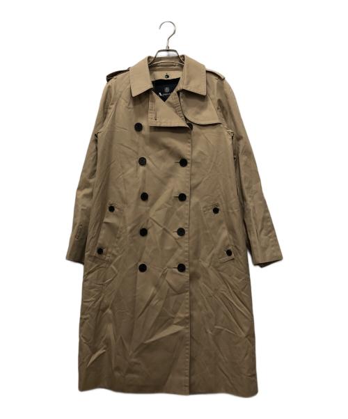 Aquascutum（アクアスキュータム）Aquascutum (アクアスキュータム) ライナー付トレンチコート ベージュ サイズ:SIZE6の古着・服飾アイテム