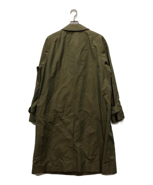 Burberry's（バーバリー）Burberry's (バーバリーズ) ステンカラーコート グリーン サイズ:不明の古着・服飾アイテム