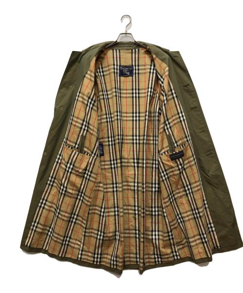 Burberry's（バーバリー）Burberry's (バーバリーズ) ステンカラーコート グリーン サイズ:不明の古着・服飾アイテム