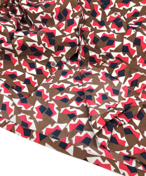 MARNI（マルニ）MARNI (マルニ) 総柄シャツ ベージュ サイズ:52の古着・服飾アイテム