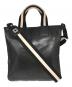 BALLY（バリー）の古着「2WAYレザーショルダーバッグ」｜ブラック