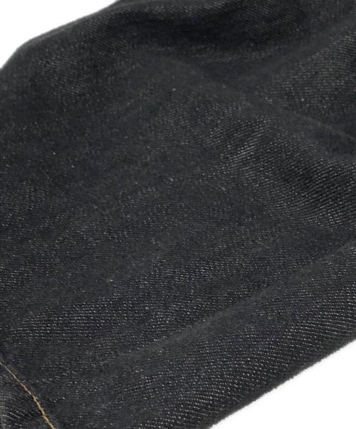 Y's（ワイズ）Y's (ワイズ) シンチバックデニムパンツ ブラック サイズ:1の古着・服飾アイテム