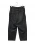 Y's (ワイズ) シンチバックデニムパンツ ブラック サイズ:1：8000円