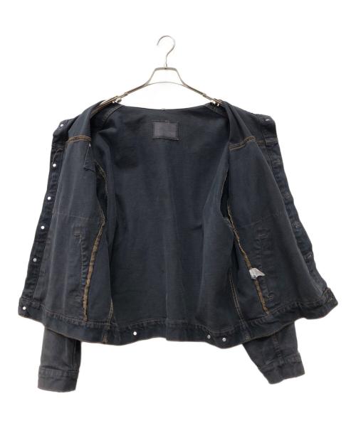 MARITHE+FRANCOIS GIRBAUD（マリテフランソワジルボー）MARITHE+FRANCOIS GIRBAUD (マリテフランソワジルボー) デニムジャケット ブルー サイズ:Mの古着・服飾アイテム