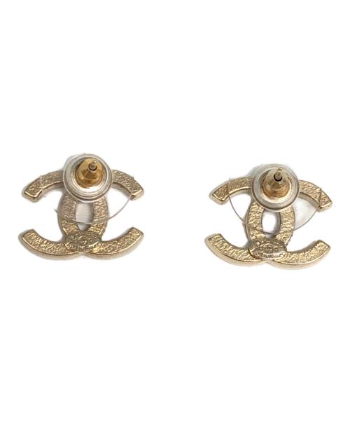 CHANEL（シャネル）CHANEL (シャネル) ラインストーンココマークピアス サイズ:下記参照の古着・服飾アイテム