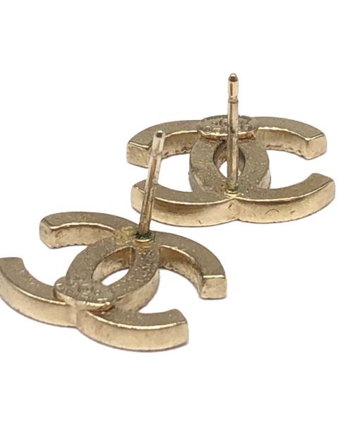 CHANEL（シャネル）CHANEL (シャネル) ラインストーンココマークピアス サイズ:下記参照の古着・服飾アイテム