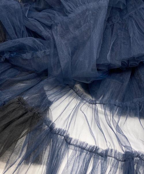 VIVIANO（ヴィヴィアーノ）VIVIANO (ヴィヴィアーノ) Tiered Skirt ネイビー サイズ:F 未使用品の古着・服飾アイテム