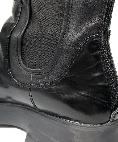 VIVIANO（ヴィヴィアーノ）VIVIANO (ヴィヴィアーノ) LOST IN ECHO (ロスト イン エコー) side gore boots ブラック サイズ:下記参照の古着・服飾アイテム