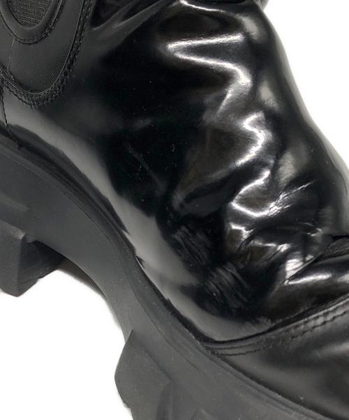 VIVIANO（ヴィヴィアーノ）VIVIANO (ヴィヴィアーノ) LOST IN ECHO (ロスト イン エコー) side gore boots ブラック サイズ:下記参照の古着・服飾アイテム