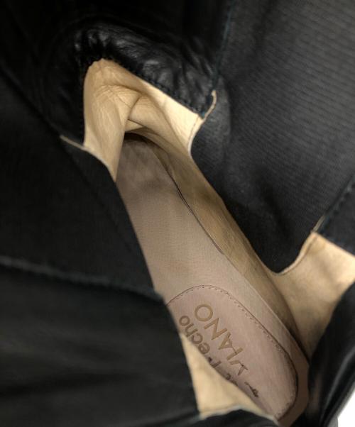 VIVIANO（ヴィヴィアーノ）VIVIANO (ヴィヴィアーノ) LOST IN ECHO (ロスト イン エコー) side gore boots ブラック サイズ:下記参照の古着・服飾アイテム