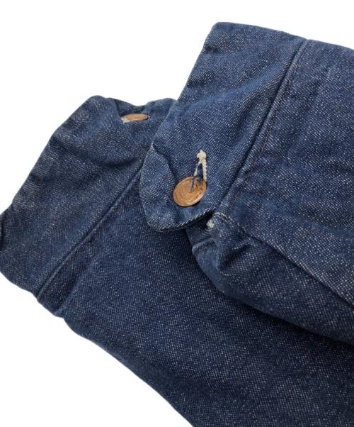 VINTAGE（ヴィンテージ）VINTAGE (ヴィンテージ) ブランケット地デニムカバーオール インディゴ サイズ:不明の古着・服飾アイテム