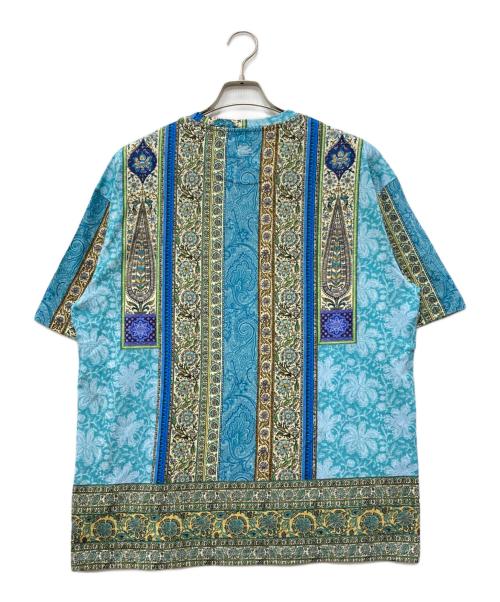 ETRO（エトロ）ETRO (エトロ) ペイズリーtシャツ ブルー サイズ:XLの古着・服飾アイテム